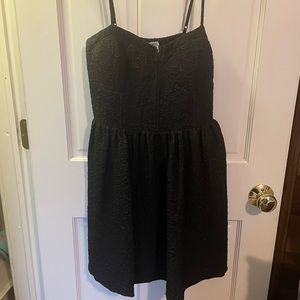 Bar lll Textured Black Dress